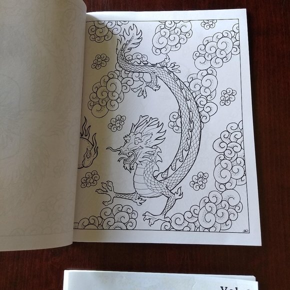 adult coloring books x2 China NWT - Picture 2 of 3